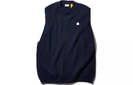 Жилет унисекс черный Moncler