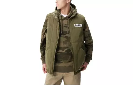Жилет унисекс Dickies, Армейский Зеленый