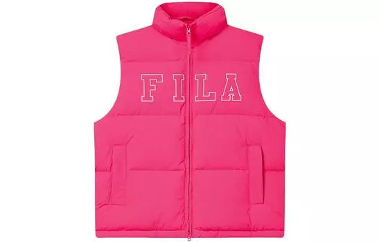 Жилет унисекс FILA, цвет Rose red