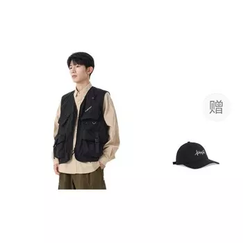 Жилет унисекс Fuerza, черный