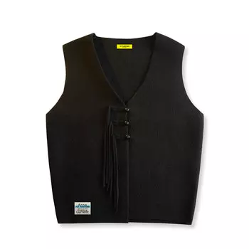 Жилет унисекс Fuerza, черный