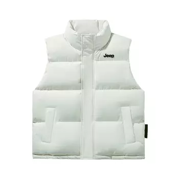 Жилет унисекс Jeep, Ecru