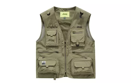 Жилет унисекс Jeep, хаки