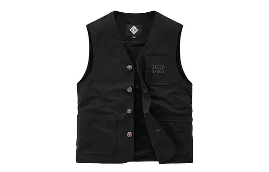 Жилет унисекс Jeep Spirit, черный
