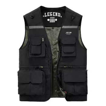 Жилет унисекс Jeep Spirit, черный