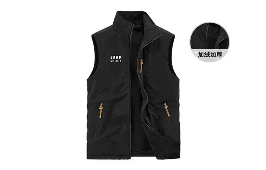 Жилет унисекс Jeep Spirit, черный
