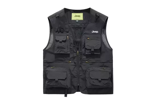 Жилет унисекс Jeep, темно-серый