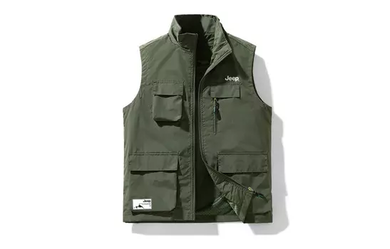 Жилет унисекс Jeep, темно-синий