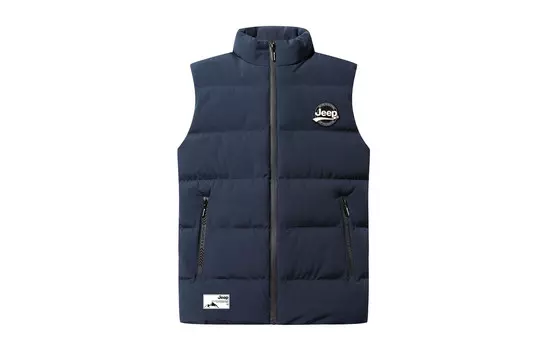 Жилет унисекс Jeep, темно-синий