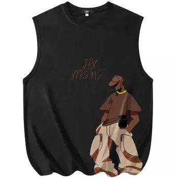 Жилет унисекс Jrx, Темно-серый