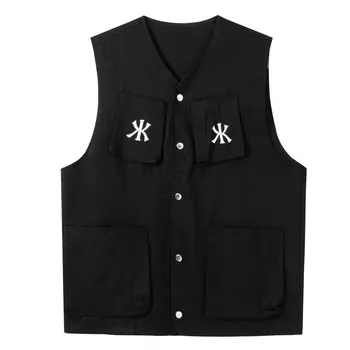 Жилет унисекс Kawasaki, черный