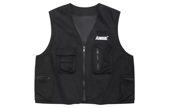 Жилет унисекс Kawasaki, черный