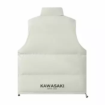 Жилет унисекс Kawasaki, хаки