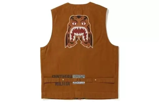 Жилет унисекс коричневый A Bathing Ape, коричневый