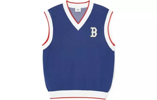 Жилет унисекс королевский синий Mlb