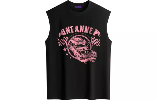 Жилет унисекс Oneannet, Черный