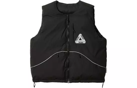 Жилет унисекс Palace P-Tech стеганый, черный