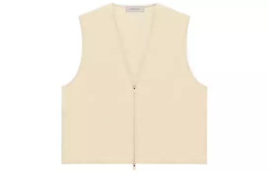 Жилет унисекс яичная скорлупа белый Fear Of God Essentials, цвет Eggshell White