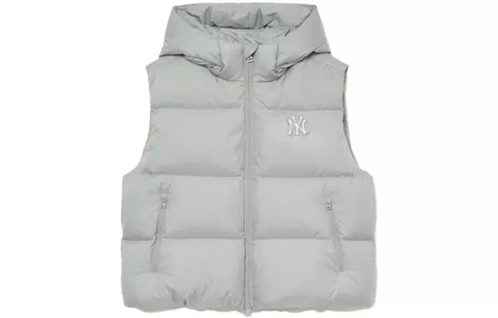 Жилет унисекс серый Mlb