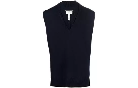 Жилет унисекс синий Maison Margiela, синий