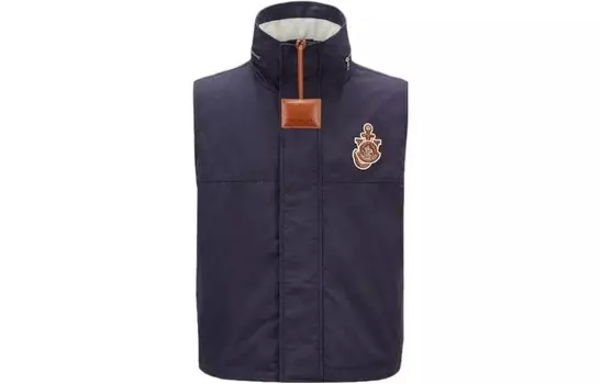 Жилет унисекс синий Moncler