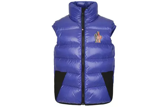 Жилет унисекс синий Moncler