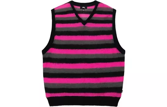 Жилет унисекс Stussy, цвет Black