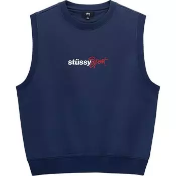 Жилет унисекс Stussy, цвет Blue