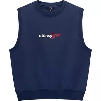 Жилет унисекс Stussy, серый