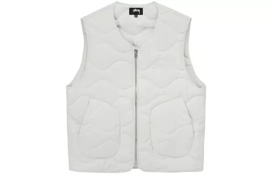 Жилет унисекс Stussy, зеленый