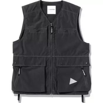 Жилет унисекс угольно-серый And Wander