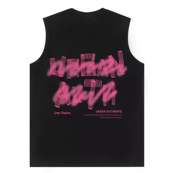 Жилет унисекс Urban Authentic, Белый