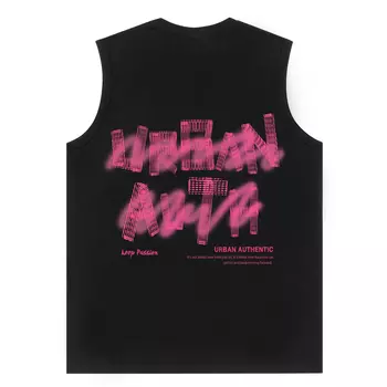 Жилет унисекс Urban Authentic, Черный