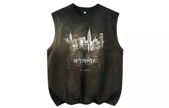 Жилет унисекс Urban Authentic, Черный