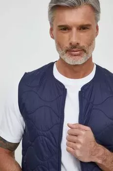 Жилет United Colors of Benetton, темно-синий