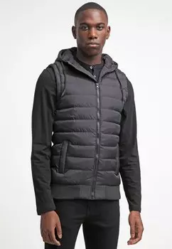 Жилет Urban Classics SMALL BUBBLE, цвет Black