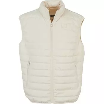 Жилет Urban Classics Bubble, бежевый