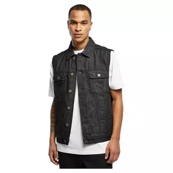 Жилет Urban Classics Denim, черный