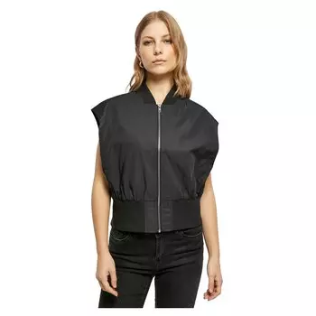 Жилет Urban Classics Recycled Bomber, черный