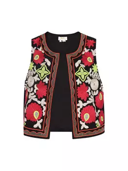 Жилет usha FESTIVAL, цвет schwarz mehrfarbig