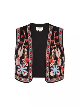 Жилет usha FESTIVAL, цвет schwarz mehrfarbig