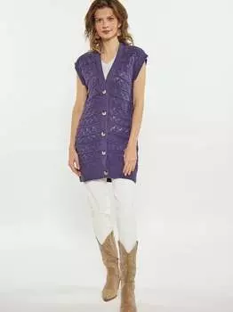 Жилет Usha, фиолетовый