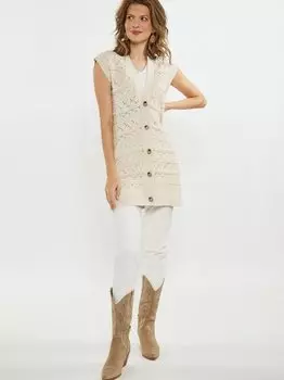 Жилет Usha, коричневый