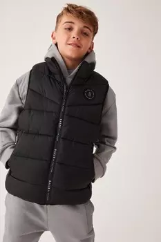 Жилет, устойчивый к воздействию душа Baker By Ted Baker, черный