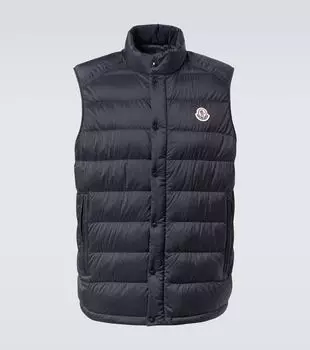 Жилет утепленный Barthe Moncler, Obsidian Blue