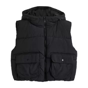 Жилет утепленный H&amp;M Hooded, черный