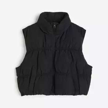 Жилет утепленный H&M Puffer, черный