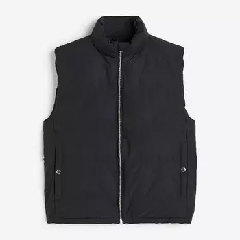 Жилет утепленный H&M Water-repellent Puffer, черный