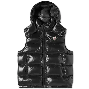 Жилет утепленный Moncler Bormes Padded, черный