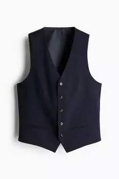 Жилет узкого кроя H&M, синий